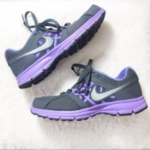 Nike Shoes - gray & purple - size 7